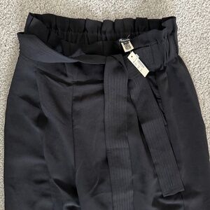 Madewell tie waist Huston pull on crop pants